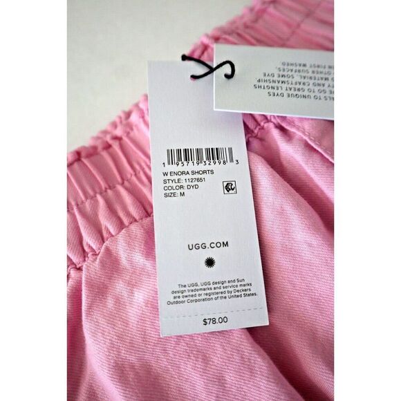 UGG 1127651 Women's Sz Medium Daydream Pink Enora Stretch Shorts - Picture 3 of 8